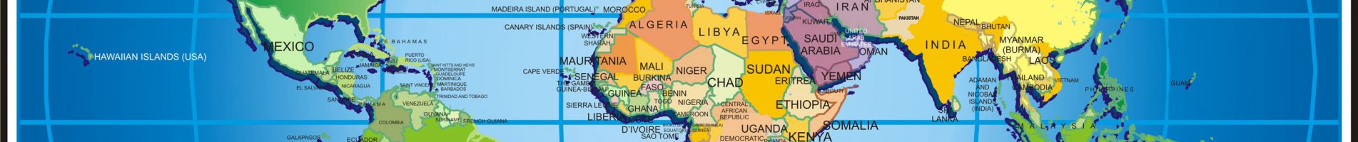 world-wall-map