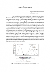 PM 2.5 กับอุตสาหกรรม